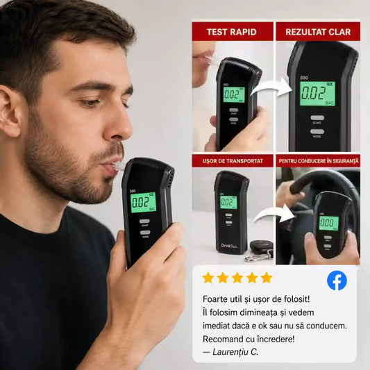 Aparat Testare Alcolemie AlcoolTest™ Omologat